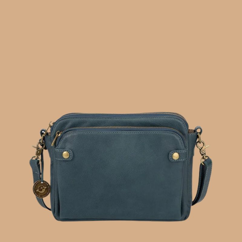 Women's Handbag with Zipper Closure and Adjustable Strap