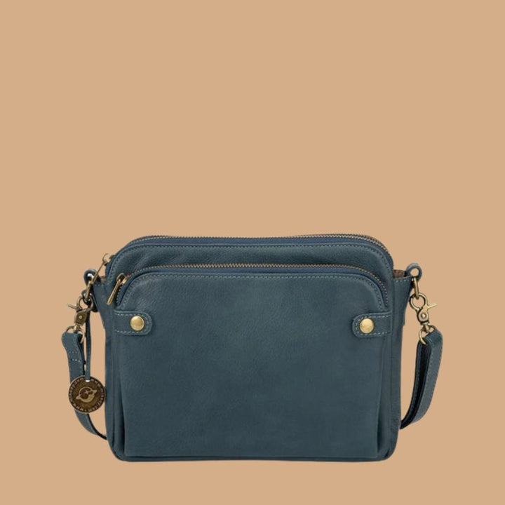 Women's Handbag with Zipper Closure and Adjustable Strap
