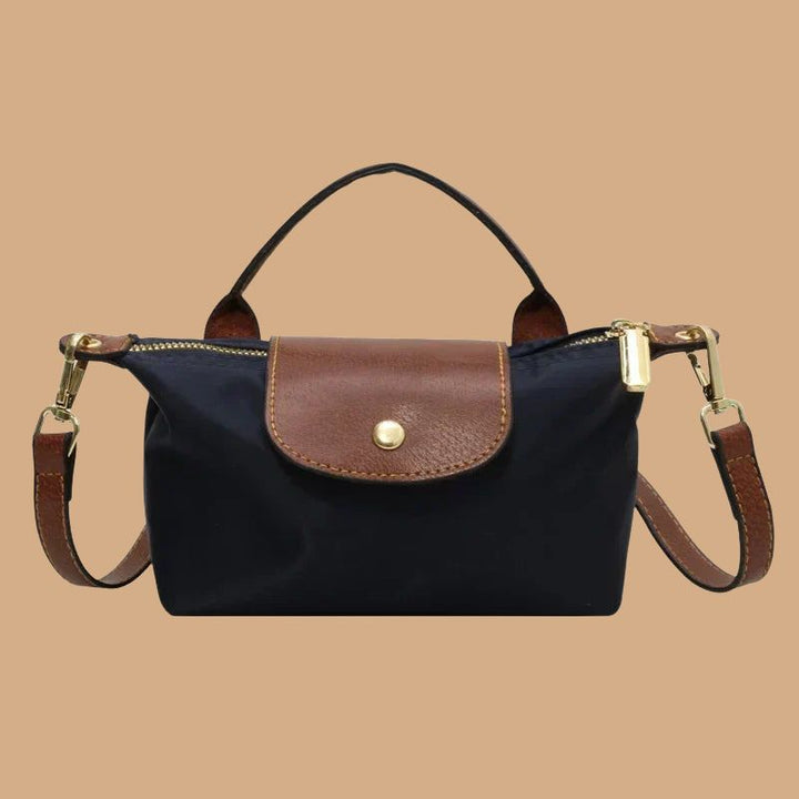 Women’s Compact Crossbody Bag with Adjustable Strap and Zip Closure
