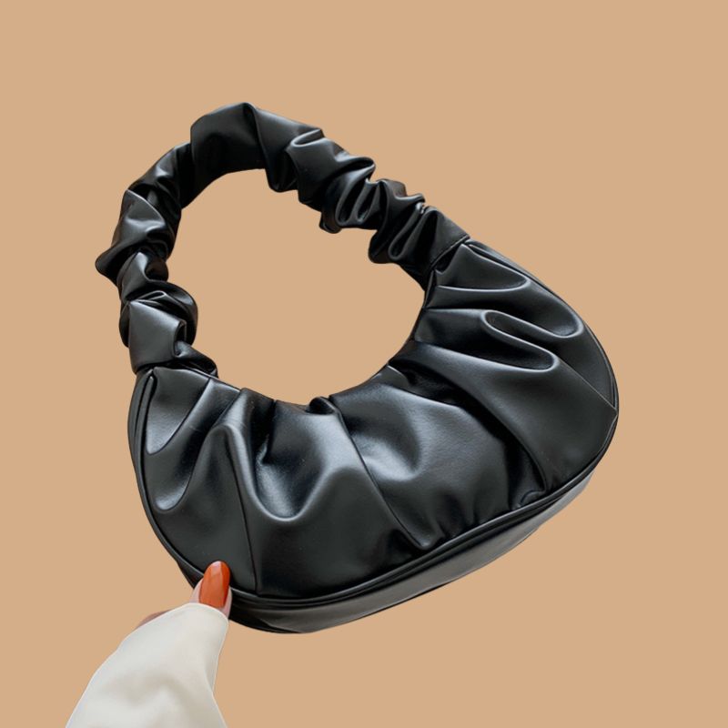 Women’s Handbag with Top Handle and Detachable Shoulder Strap