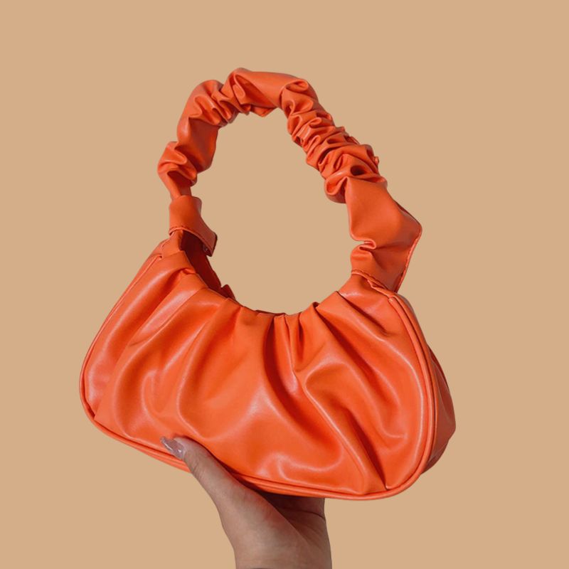 Women’s Handbag with Top Handle and Detachable Shoulder Strap