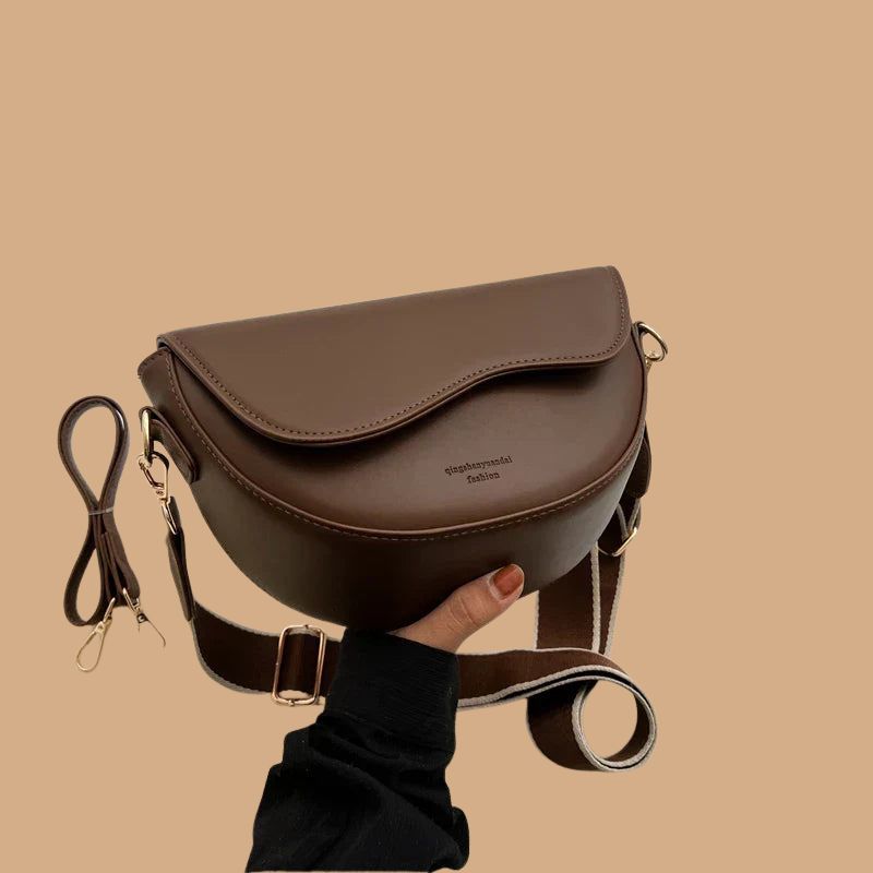 Women’s Handbag with Top Handle and Interior Compartments