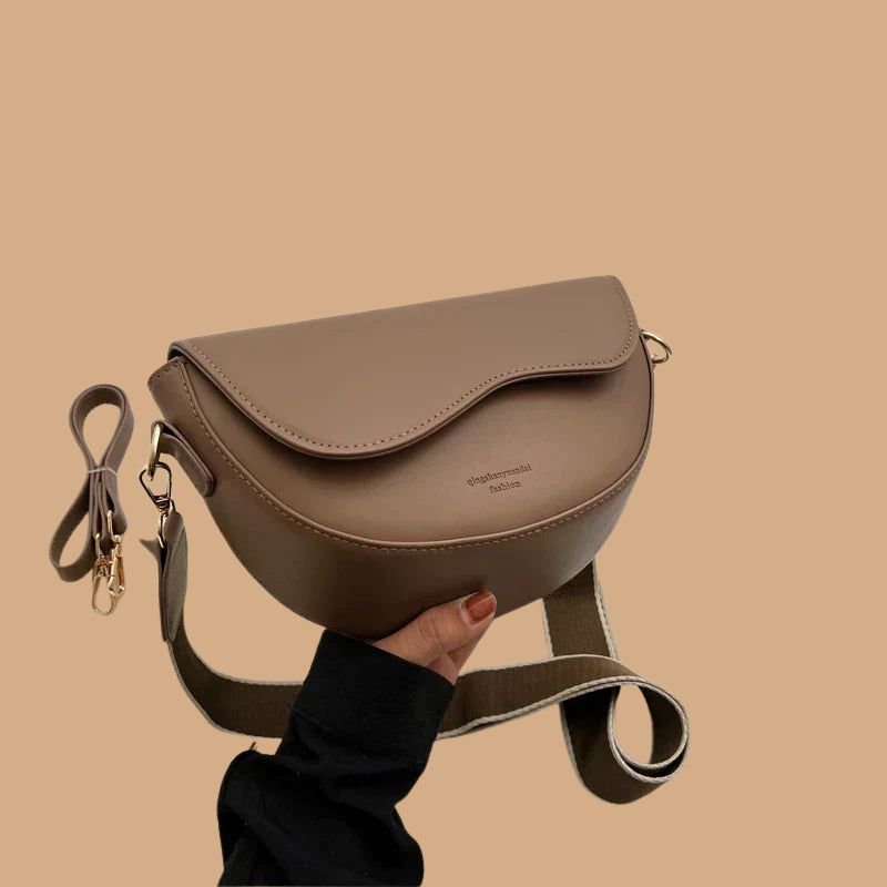 Women’s Handbag with Top Handle and Interior Compartments