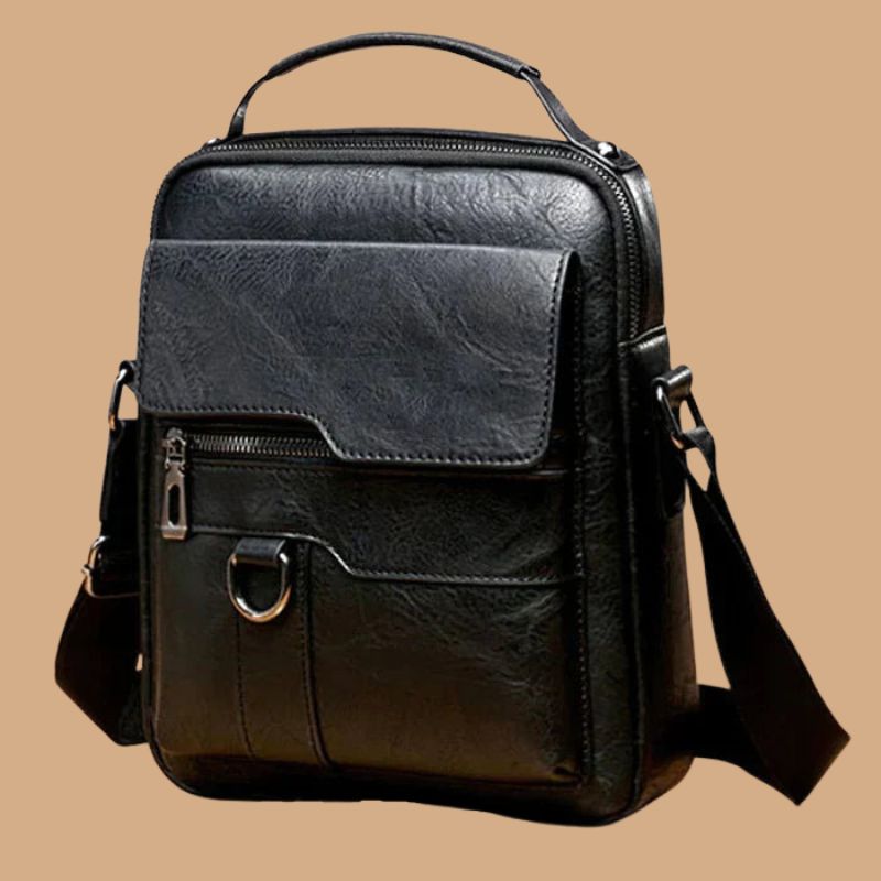 Women’s Shoulder Bag with Adjustable Strap and Zipper Fastening