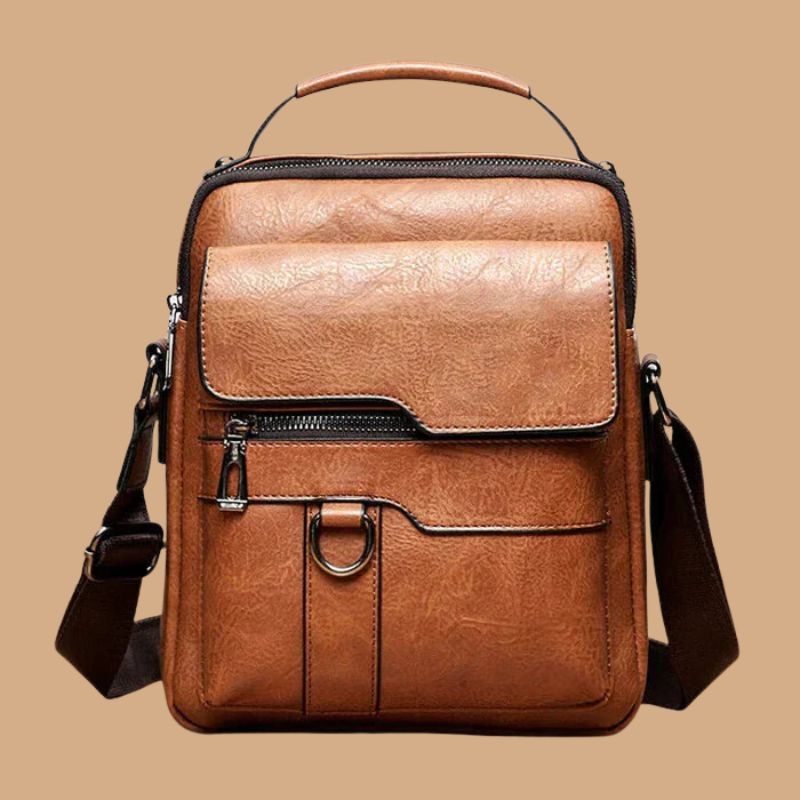 Women’s Shoulder Bag with Adjustable Strap and Zipper Fastening