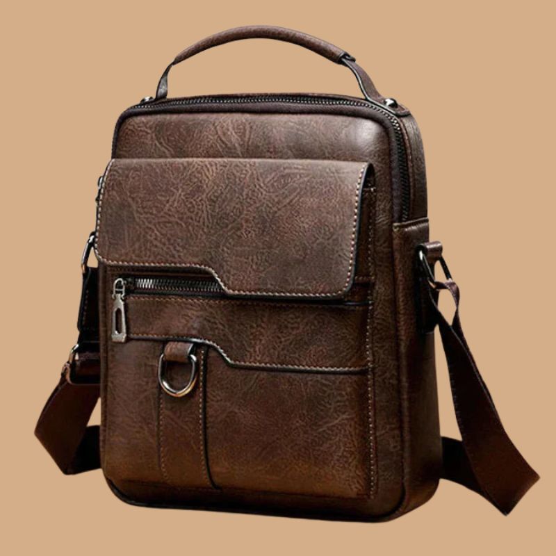 Women’s Shoulder Bag with Adjustable Strap and Zipper Fastening